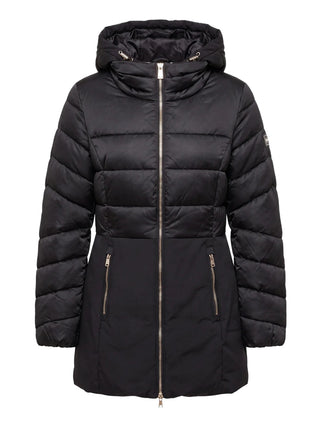 Yes Zee Giubbotto lungo Donna Mod. O003 M500 801 Nero