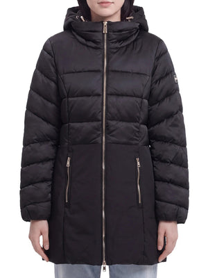 Yes Zee Giubbotto lungo Donna Mod. O003 M500 801 Nero