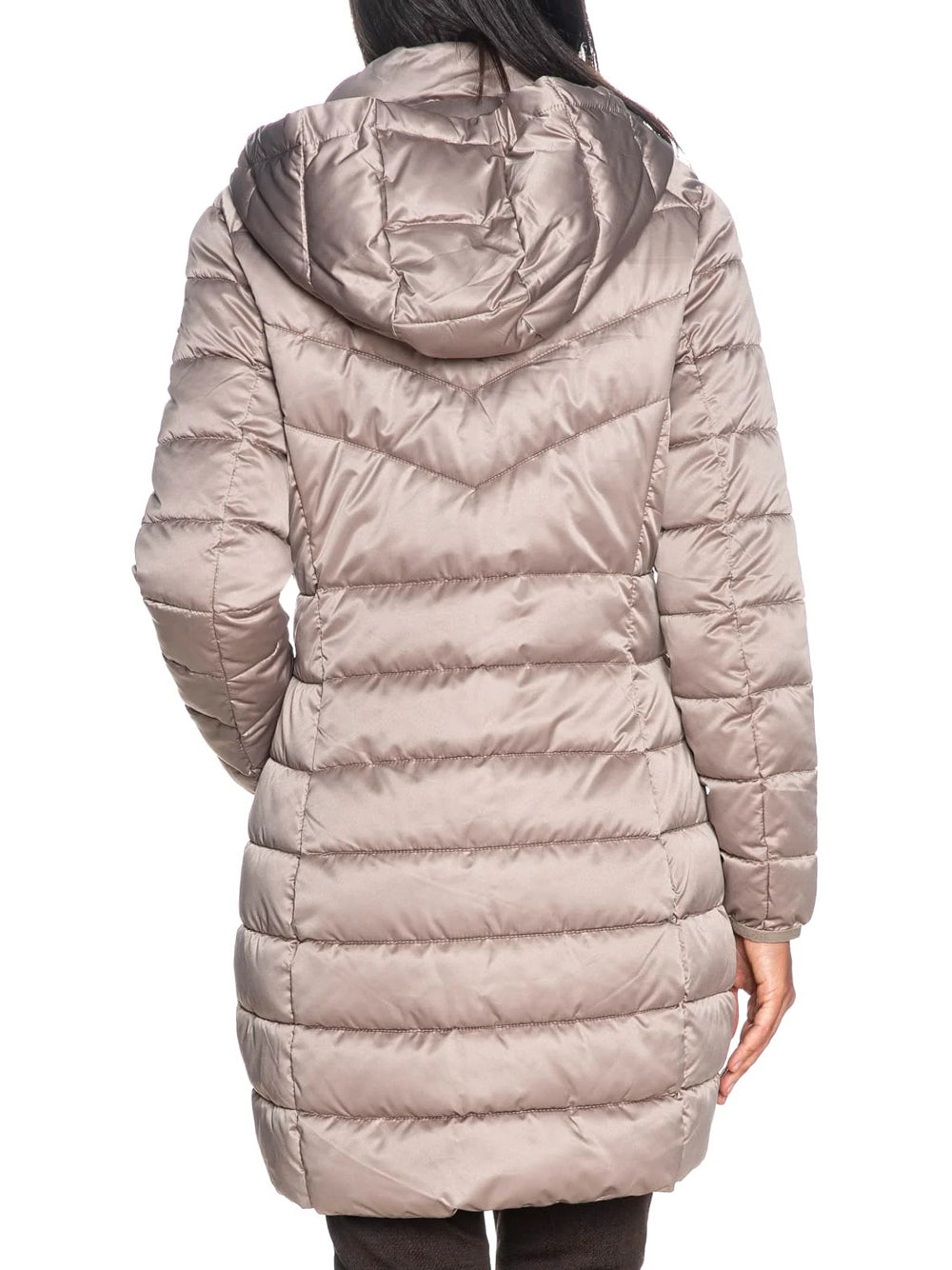 Yes Zee Giubbotto lungo Donna Mod. O017 M500 222 Beige