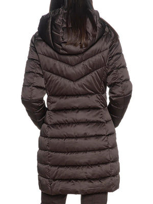 Yes Zee Giubbotto lungo Donna Mod. O017 M500 232 Moro