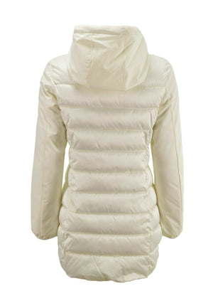 Yes Zee Giubbotto lungo Donna Mod. O045 M500 157 Panna