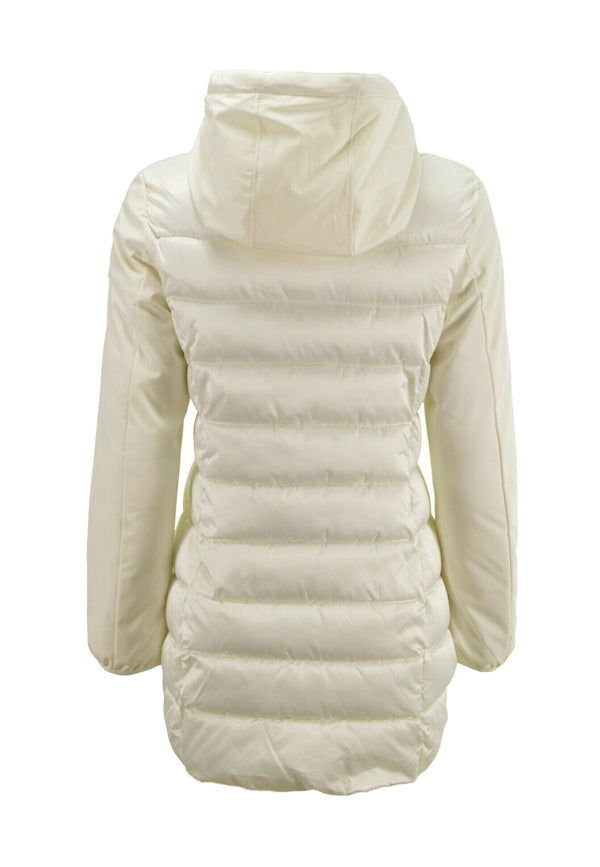 Yes Zee Giubbotto lungo Donna Mod. O045 M500 157 Panna