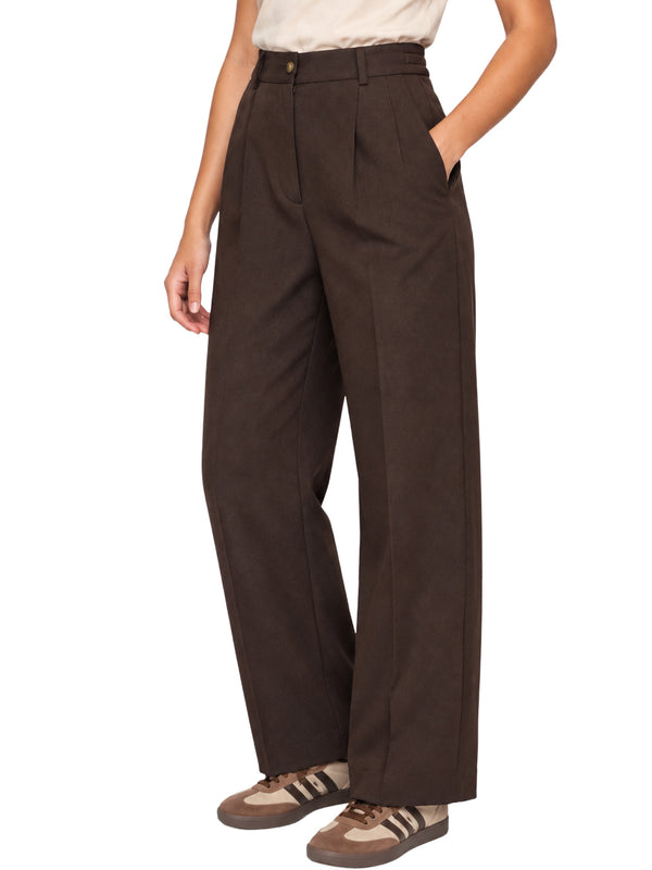 Yes Zee Pantalone Donna Mod. P385 D700 2232 Moro