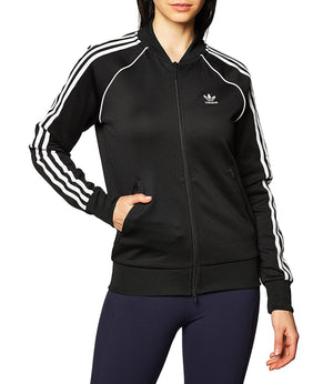 Adidas Felpa Zip Donna Mod. GD2374 NERO Nero