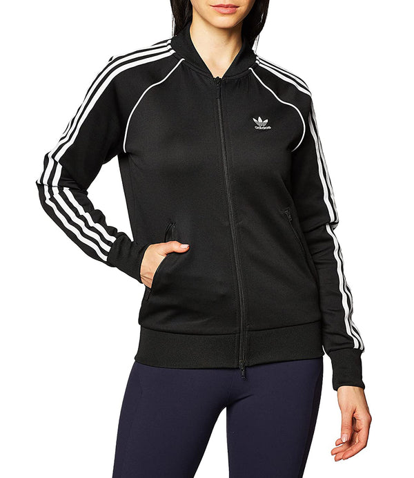 Adidas Felpa Zip Donna Mod. GD2374 NERO Nero