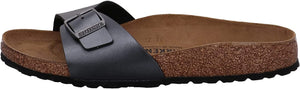 1021532MADRIDMETALLIC BLACK Ciabbatta Birkenstock