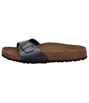 1021532MADRIDMETALLIC BLACK Ciabbatta Birkenstock