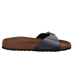 1021532MADRIDMETALLIC BLACK Ciabbatta Birkenstock