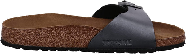 1021532MADRIDMETALLIC BLACK Ciabbatta Birkenstock