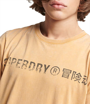 SUPERDRY T-shirt Uomo Mod. M1011475 8VD ORANGE