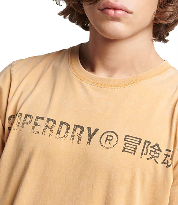 SUPERDRY T-shirt Uomo Mod. M1011475 8VD ORANGE
