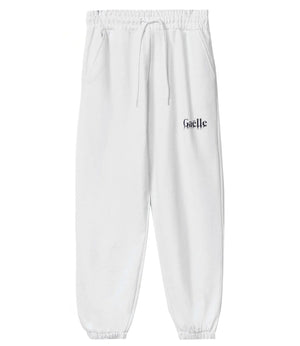 GAëLLE Pantalone joggers Donna Mod. GAABW00388 Bianco