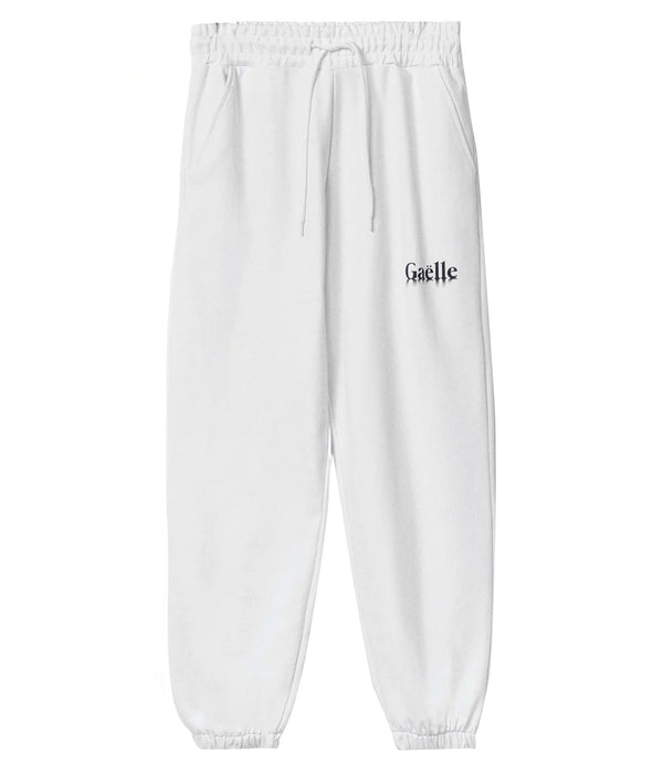 GAëLLE Pantalone joggers Donna Mod. GAABW00388 Bianco
