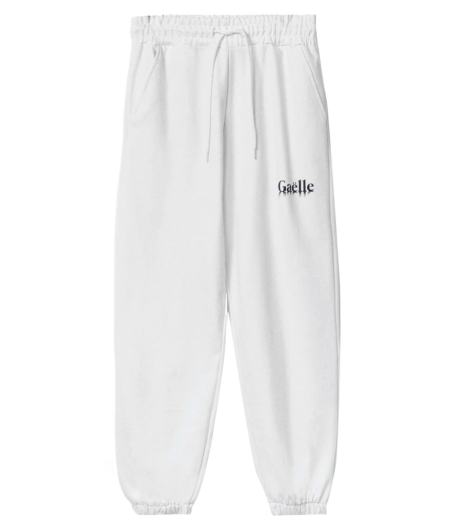 GAëLLE Pantalone joggers Donna GAABW00388 Bianco